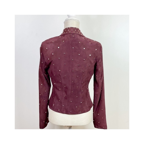 NWT Cache Rasin-Colored Suede Jacket - Picture 7 of 12